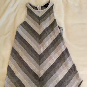 Stripped Fitted Tank Top